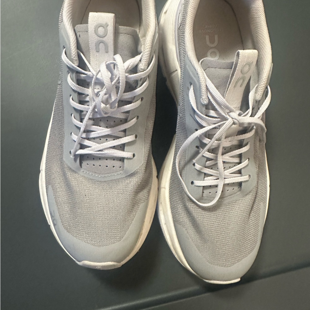 On Running Light Gray Sneakers